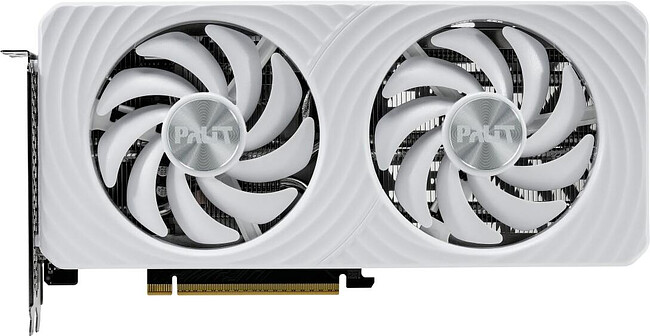 Видеокарта Palit GeForce RTX 5060 Ti OC 16GB GDDR7 белый (NE7506TU19T1-GB2061M)
