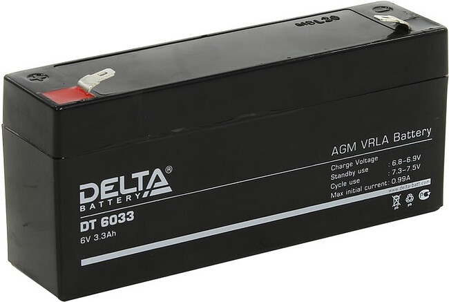 Аккумулятор для ИБП Delta DT 6033