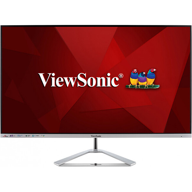 Монитор ViewSonic VX3276-4K-MHD-2 серебристый