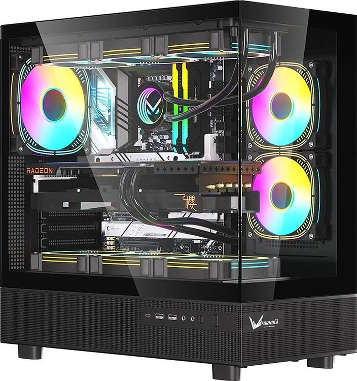 Корпус Formula V Line Crystal Z8 черный без БП