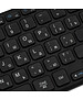 Клавиатура Oklick K614W черный
