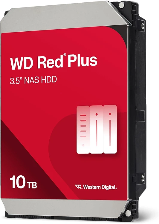 Жесткий диск WD Red Plus 10TB (WD100EFGX)