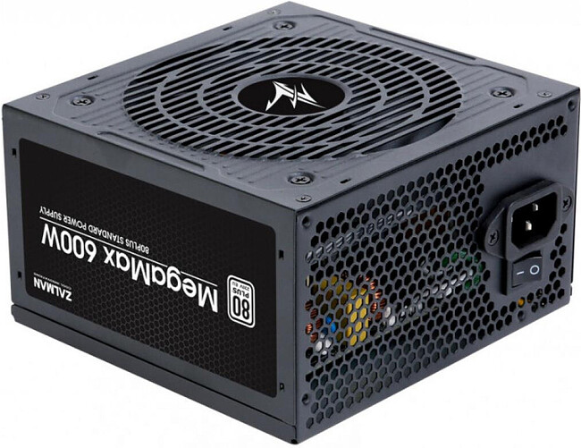 Блок питания Zalman MegaMax TXll 600W (ZM600-TXII)