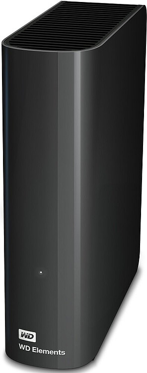 Внешний накопитель WD Elements Desktop 12ТБ (WDBWLG0120HBK-EESN)