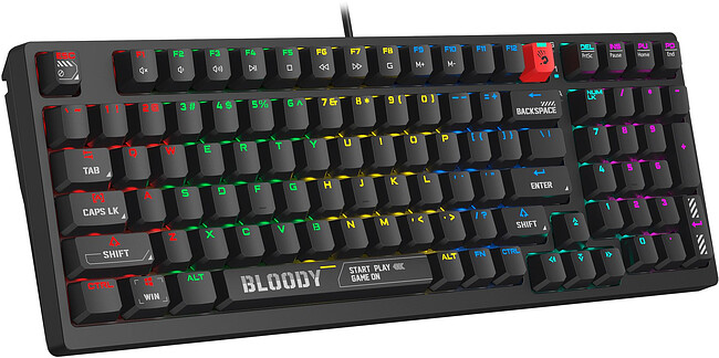 Клавиатура Bloody S98 Black