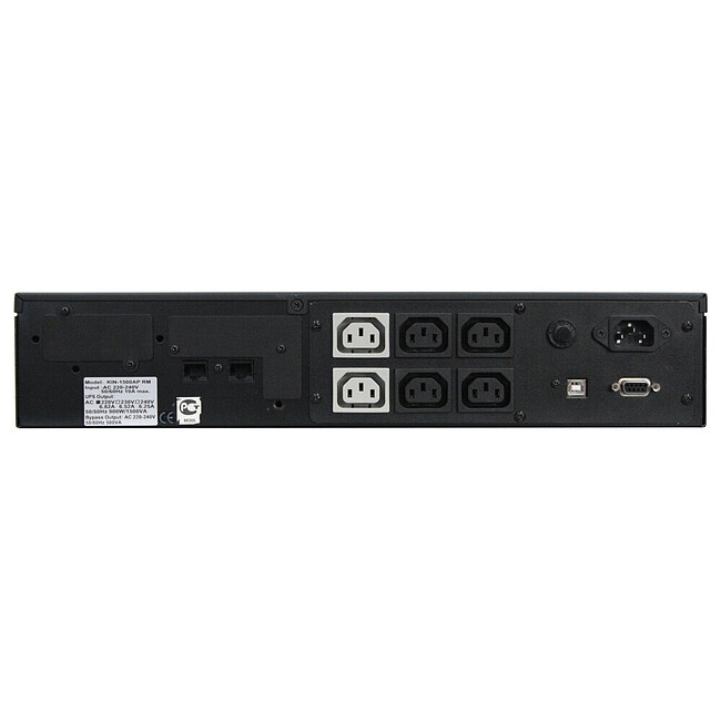 Источник бесперебойного питания Powercom King Pro RM LCD RM (KIN-1200AP)
