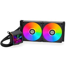 Кулер для процессора Lian Li Galahad II LCD 280 Black (G89.GA2ALCD28B.00)