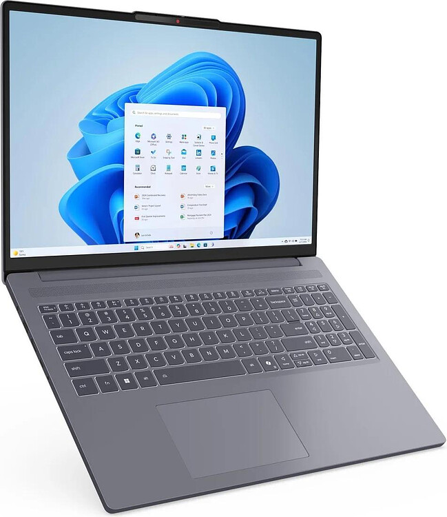 Ноутбук Lenovo IdeaPad Slim 3 16ARP10 Luna Grey (83K800CMRM)