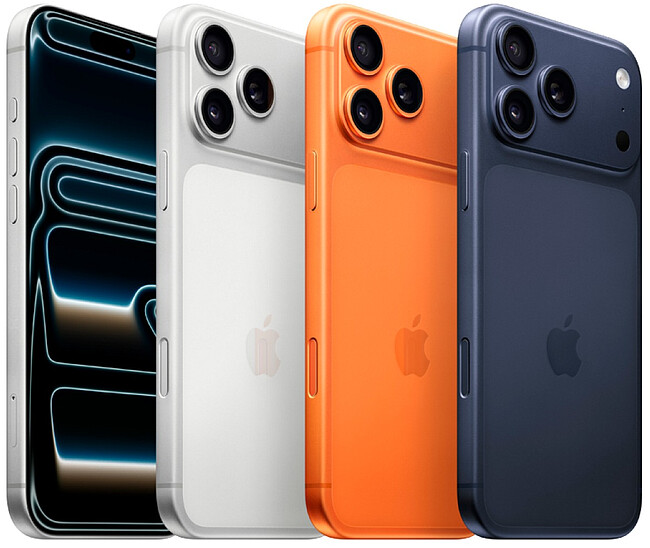 Смартфон Apple iPhone 17 Pro Max 256GB A3526 Cosmic Orange (MFYN4KH/A)