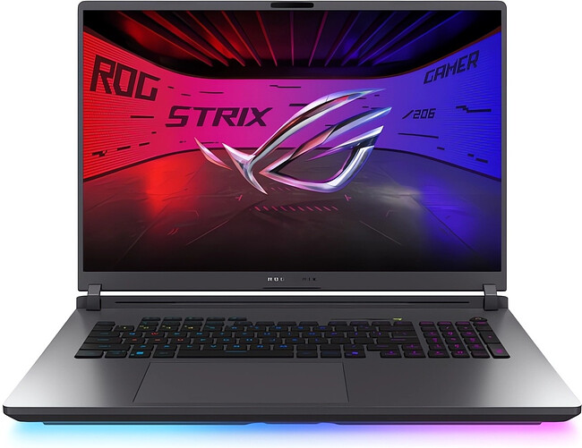 Ноутбук ASUS ROG Strix G18 G815LR-S9106 Eclipse Gray (90NR0LT1-M00420)