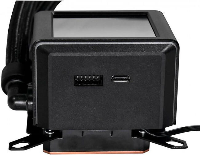 Кулер для процессора Lian Li Galahad II LCD 360 Black (G89.GA2ALCD36B.00)