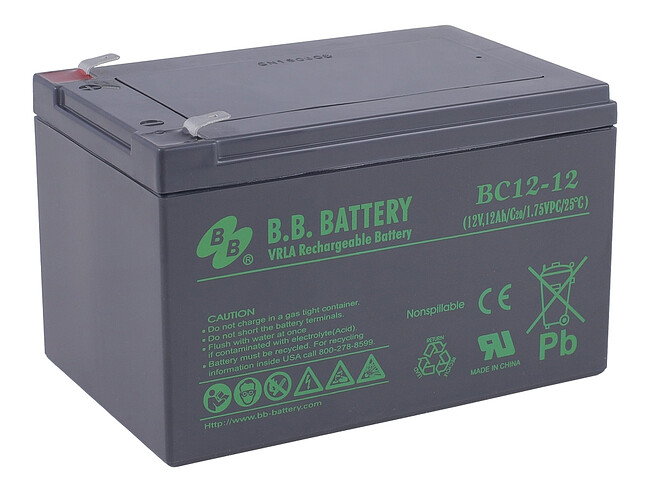 Аккумулятор для ИБП B.B. Battery BC 12-12