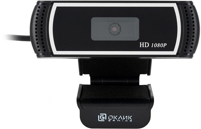Веб-камера Oklick OK-C013FH черный