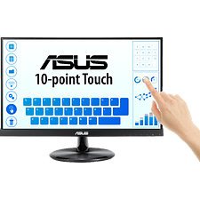 Монитор Asus VT229H черный (90LM0490-B01170)