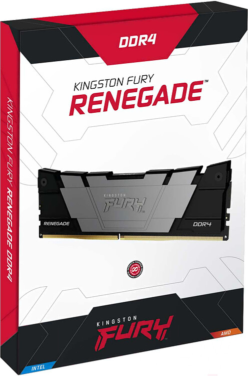 Оперативная память Kingston Fury Renegade 8GB DDR4 Black/Gray (KF432C16RB2/8)