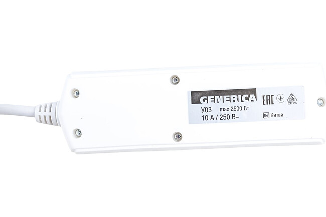 Удлинитель Generica У03 (WYP10-10-03-05-Z-G)