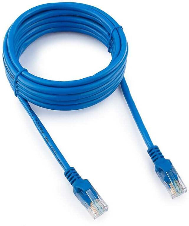 Патч-корд UTP Cablexpert PP12-3M/B синий