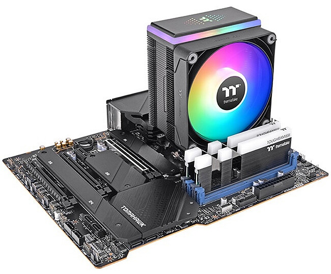 Кулер для процессора Thermaltake Astria 400 ARGB черный (CL-P120-CA12SW-A)