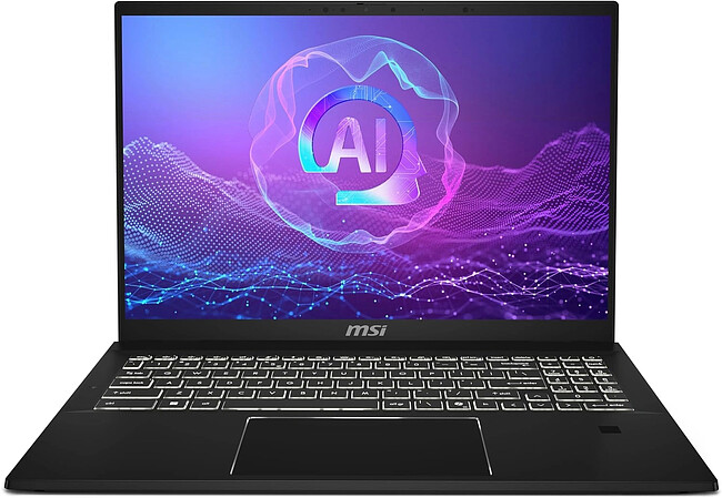 Ноутбук MSI MS-1596 Summit Pro 16 AI A2HVETG-085RU Ink Black (9S7-159631-085)
