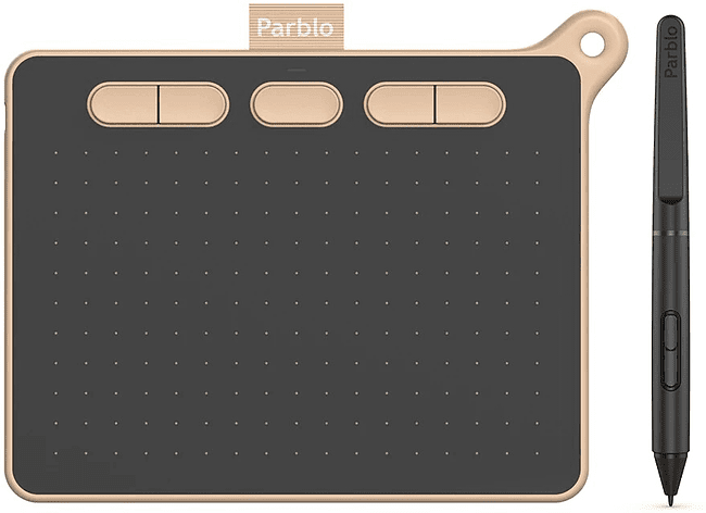 Графический планшет Parblo Ninos S Pink