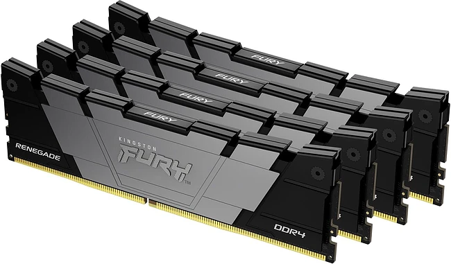 Оперативная память Kingston FURY Renegade 4x8GB DDR4 PC4-25600 (KF432C16RB2K4/32)