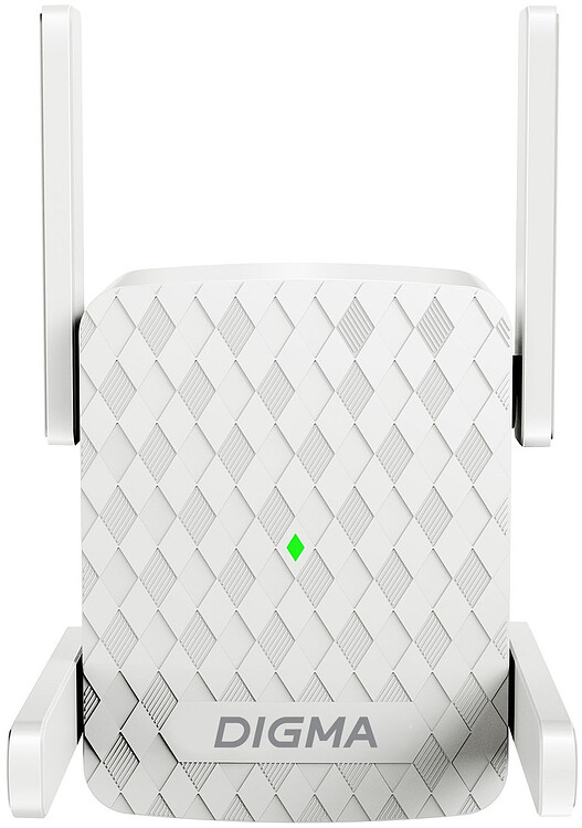 Усилитель Wi-Fi Digma D-WR400 белый