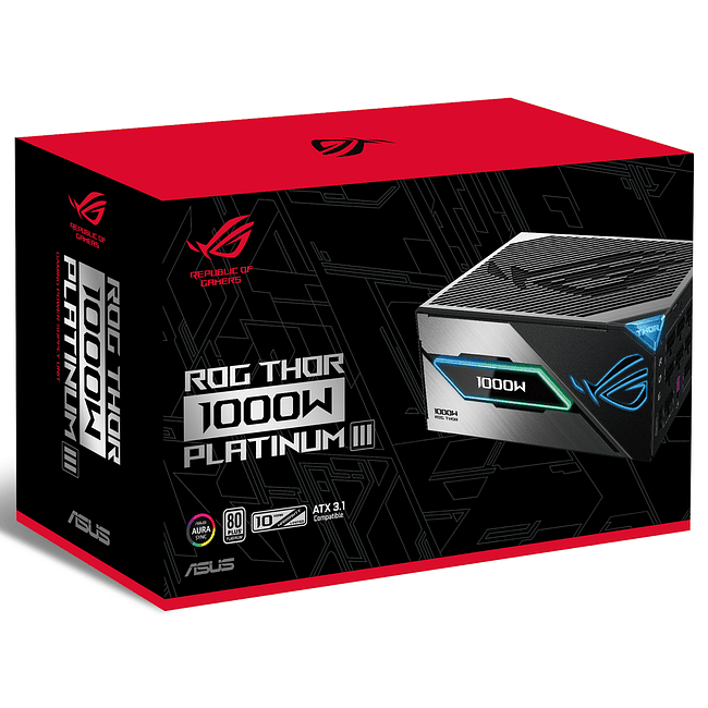 Блок питания Asus ROG-THOR-1000P3-Gaming 1000W (90YE00V3-B0NA00)