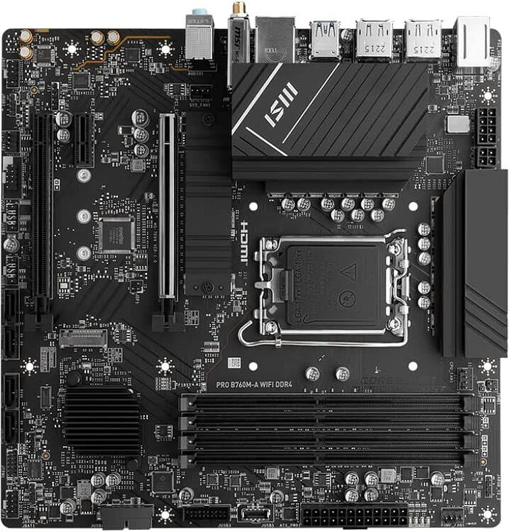 Материнская плата MSI Pro B760M-A WIFI DDR4