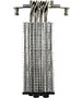 Кулер для процессора ID-Cooling SE-224-XTS серебристый/черный Bulk