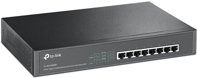Коммутатор TP-Link TL-SG1008MP