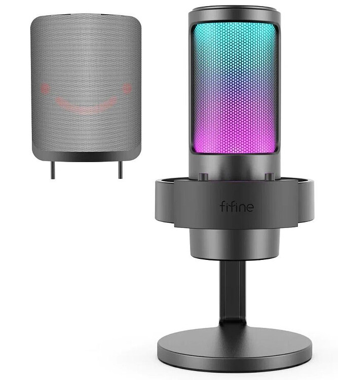 Микрофон Fifine A8 черный