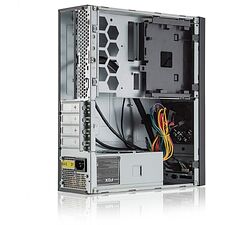 Корпус FoxLine FL-1001 Black 300W (FL-1001-TFX300S-U32C)