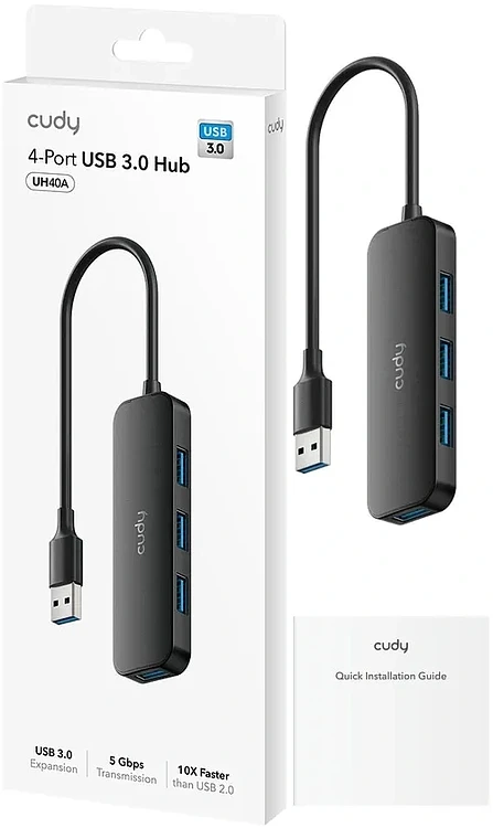 USB-хаб Cudy UH40A