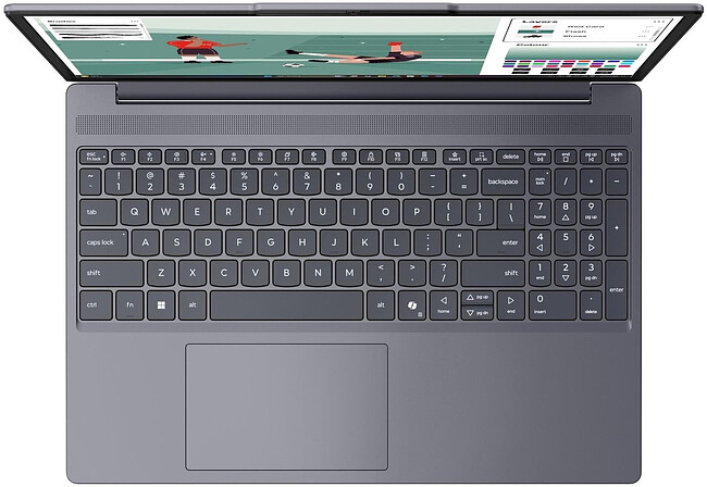 Ноутбук Lenovo IdeaPad Slim 3 15IPH11 Luna Grey (83UR0027RK)