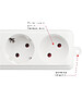 Сетевой фильтр Power Cube SPL(5+1)-16B-P-3М-WHITE