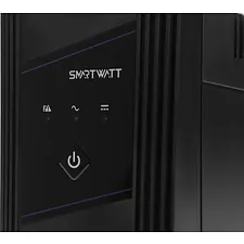 Источник бесперебойного питания Smartwatt Uni 850 черный (3703020390005)