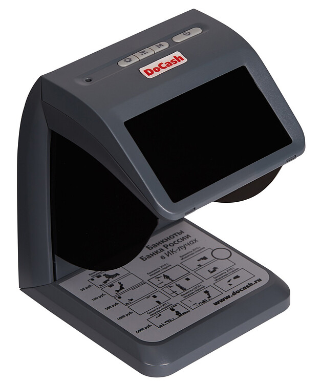 Детектор банкнот Docash mini IR/UV/AS мультивалюта