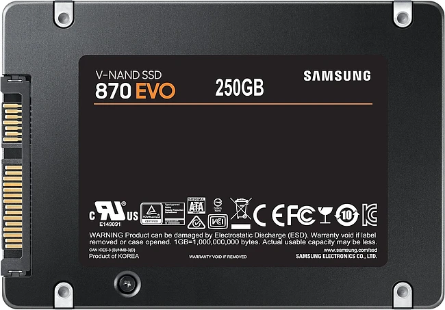 SSD диск Samsung 870 Evo 250GB (MZ-77E250B/AM)