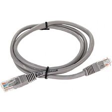 Патч-корд Telecom Patch UTP Cat5E 1 m NA102--1M Grey