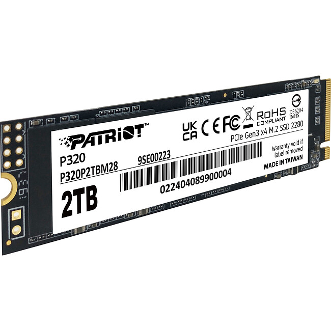 SSD диск Patriot P320 2TB (P320P2TBM28)