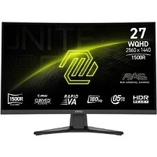 Монитор MSI Mag MAG 275CQF E18 черный (9S6-3CE91H-022)