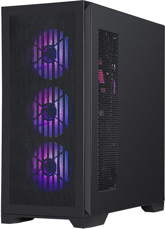 Корпус HAFF Glory ATX без БП Black