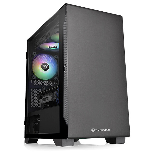 Корпус Thermaltake S100 TG Black без БП (CA-1Q9-00S1WN-00)