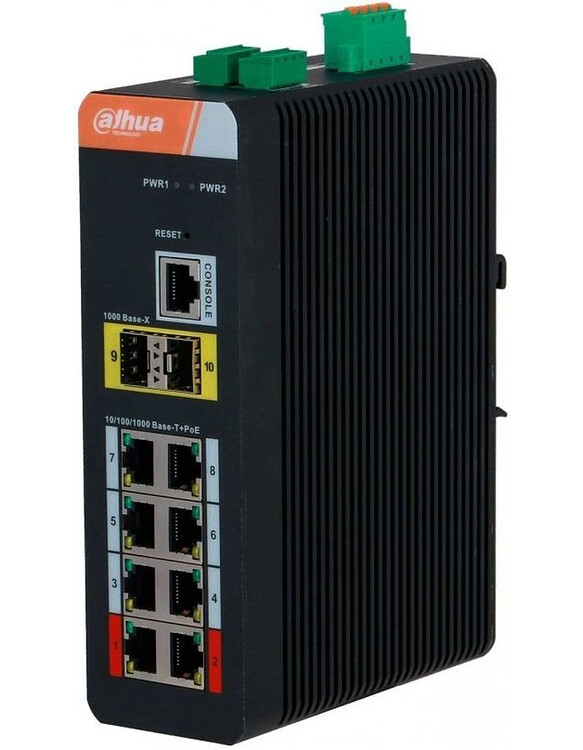 Коммутатор Dahua DH-IS4210-8GT-120
