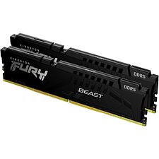 Оперативная память Kingston Fury Beast DDR5 2x8GB 5600MHz (KF556C36BBEK2-16)