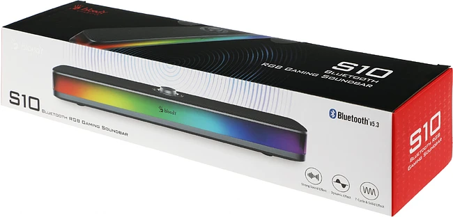 Портативная колонка A4Tech Bloody S10 черный