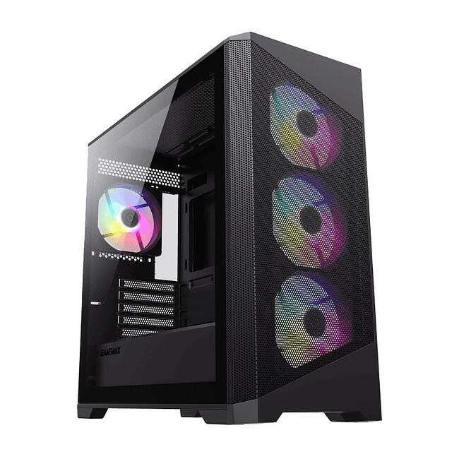 Корпус GameMax Destroyer Mesh TG mATX без БП Black (Destroyer MB)