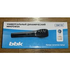Микрофон BBK CM110 черный