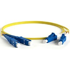 Патч-корд Hyperline FC-D2-9-LC/UR-SC/UR-H-2M-LSZH-YL