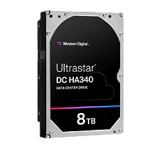 Жесткий диск WD Ultrastar DC HA340 8TB (WUS721208BLE6L4/0B47078) SATA 6Gb/s, 7200rpm, 256MB 0B47078 WUS721208BLE6L4